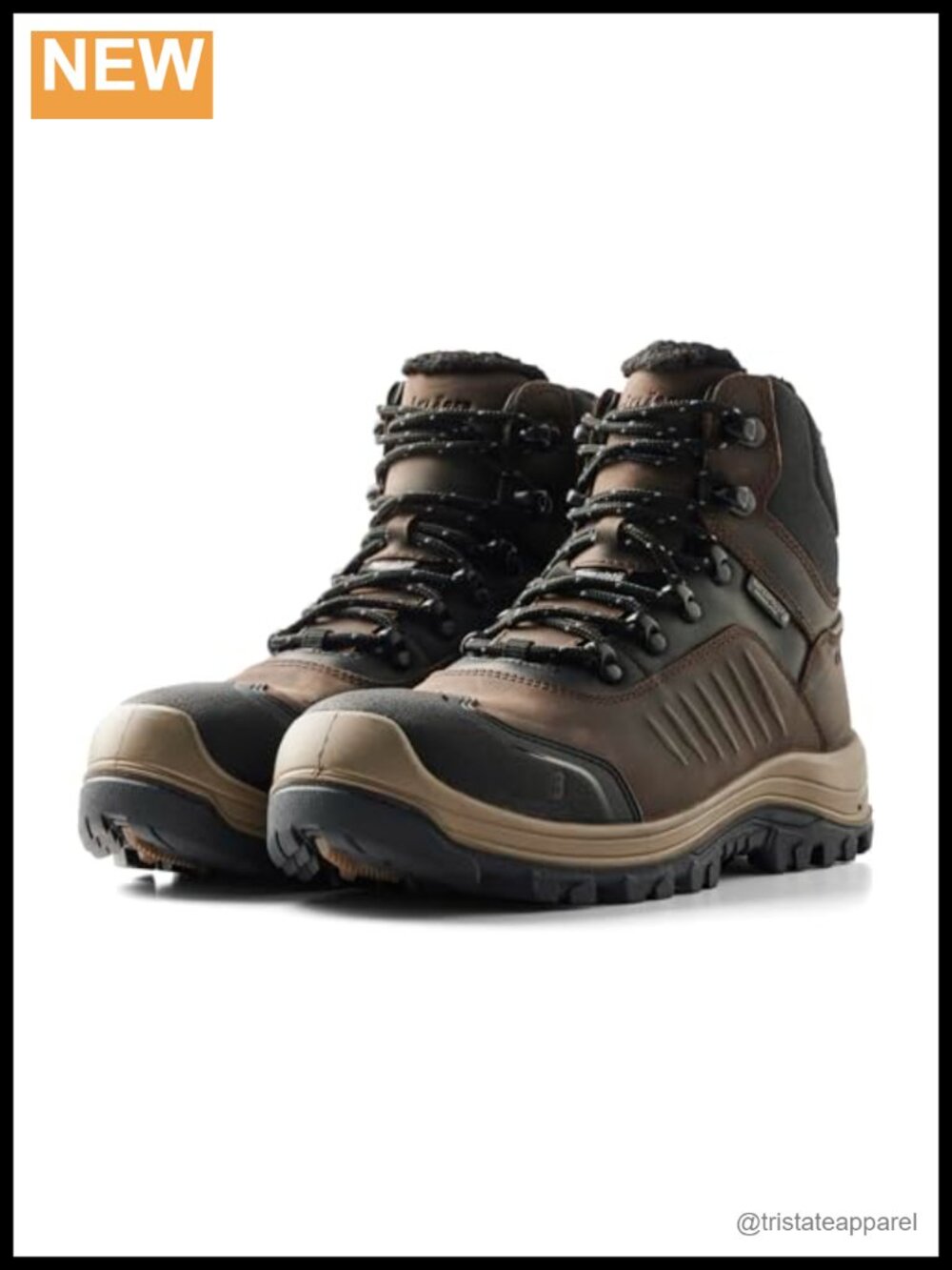Full-Grain Leather Safety Boot Composite Toe Thinsulate Waterproof Work Boot